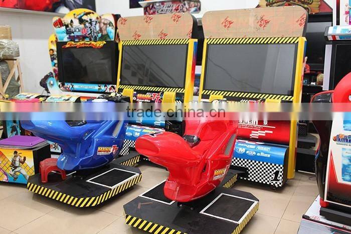 42''LCD Simulator Diving Dynamic Manx TT Motor Bike Racing Game For Sale