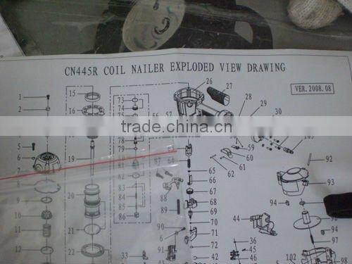 MAX DESIGN CNR45 roofing coil nailer