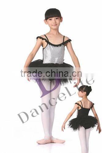 C2236 girls princess ballet tutu dress, kids tutus shiny top performance ballet tutu ballet dance costumes