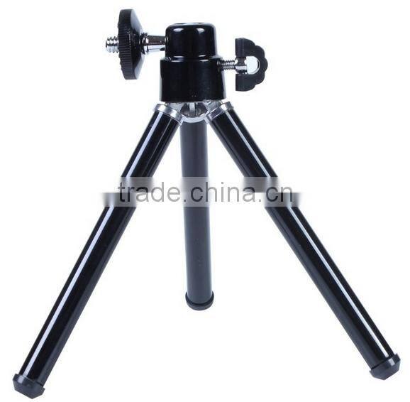Telescopic mini aluminum tripod for sale