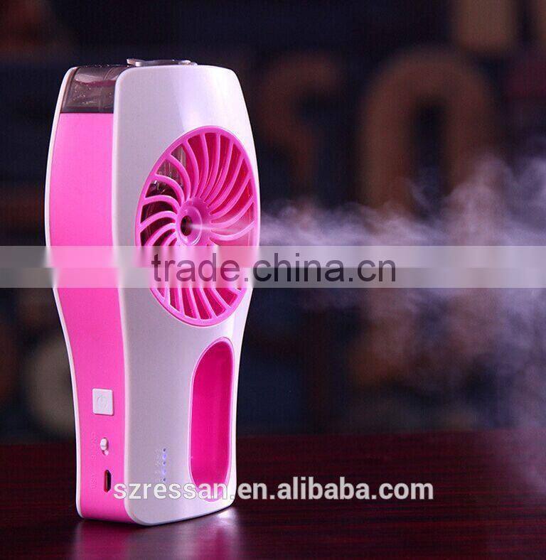 Sunmmer cooling fans water mist fan mist fan outdoor mist fan portable in hand