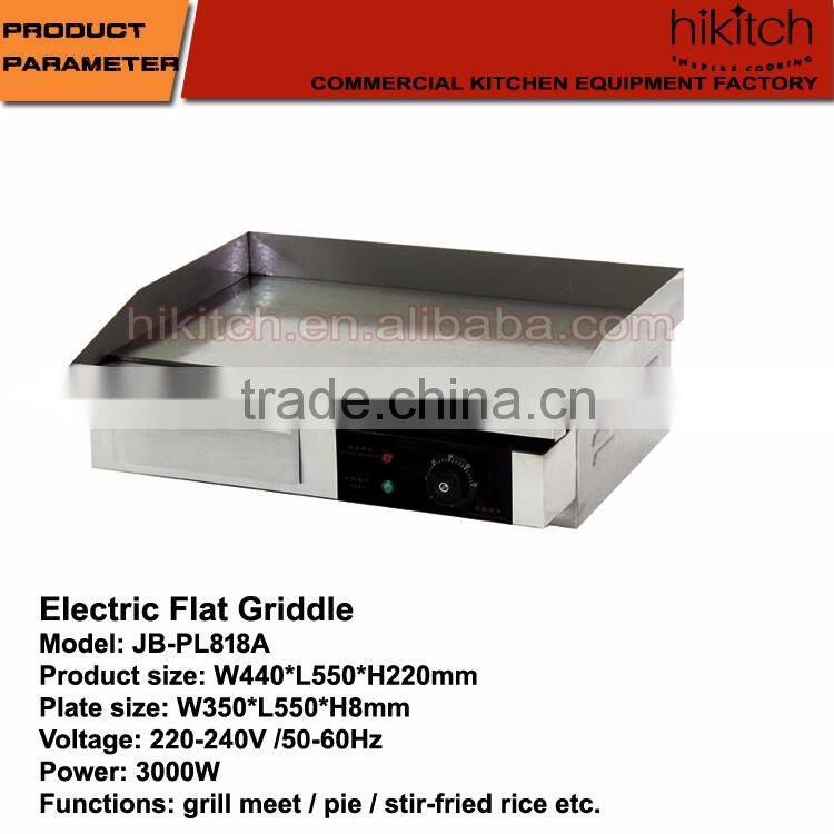 Portable gas griddle drop in griddle industrial pancake griddle outdoor snack equipment