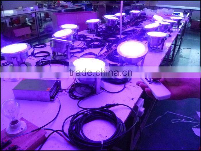 dmx rgb led pool lights, 36W rgb led swimming pool light IP68