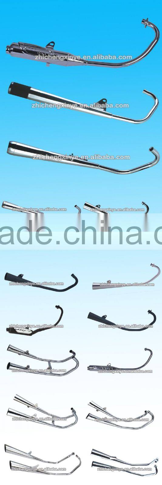 GY6-125CC scooter performance exhaust pipe hot sale