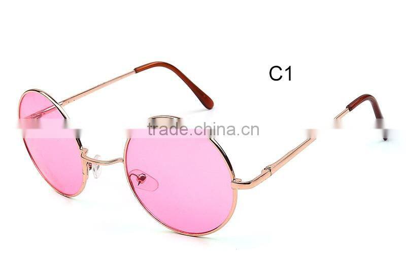 Retro Round Sunglasses Women Brand Designer Hippy 60S Lennon Vintage Sun Glasses Oculos De Sol Gafas lunette de soleil CC5021