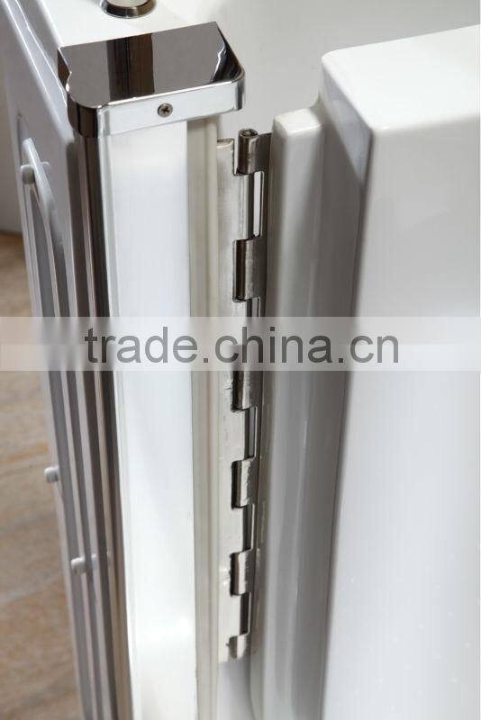 Q380 Walk In Tub Shower Combo Acrylic Elderly Bathtub