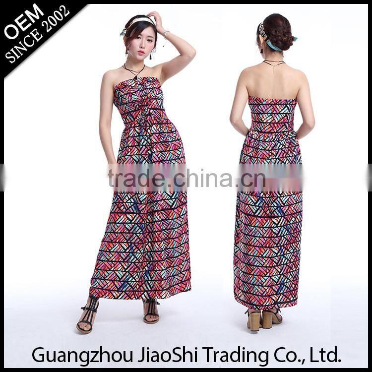 Lastest design women dresses fashion black ladies dress for formal party