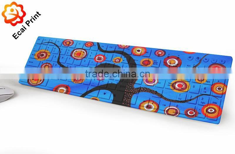 popular new model heat transfer sublimated usb keyboard with illustration