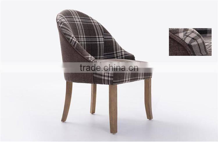 Hot sell leisure fabric comfortable Coffee sofa chair Y394