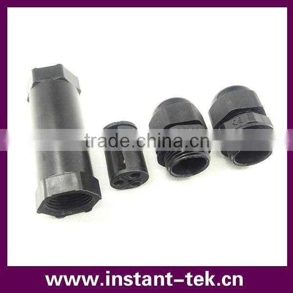 INST M22D IP68 4pin metal waterproof connector