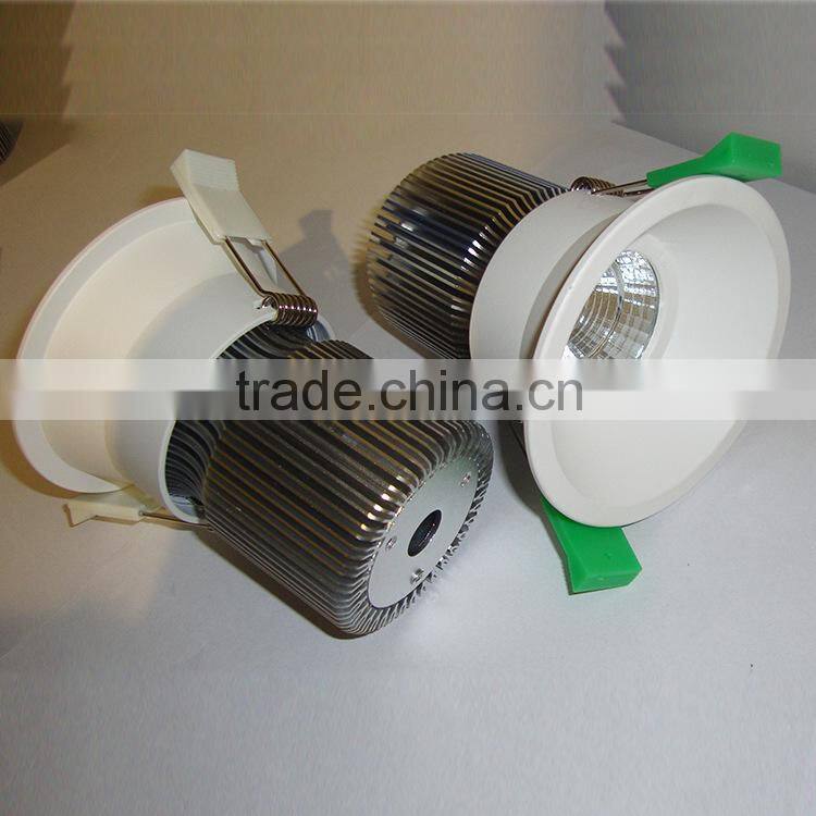 13w led dimmable downlight in factory price with SAA C-tick for shop 12w cob led downlight for kitchen trimless led downlight