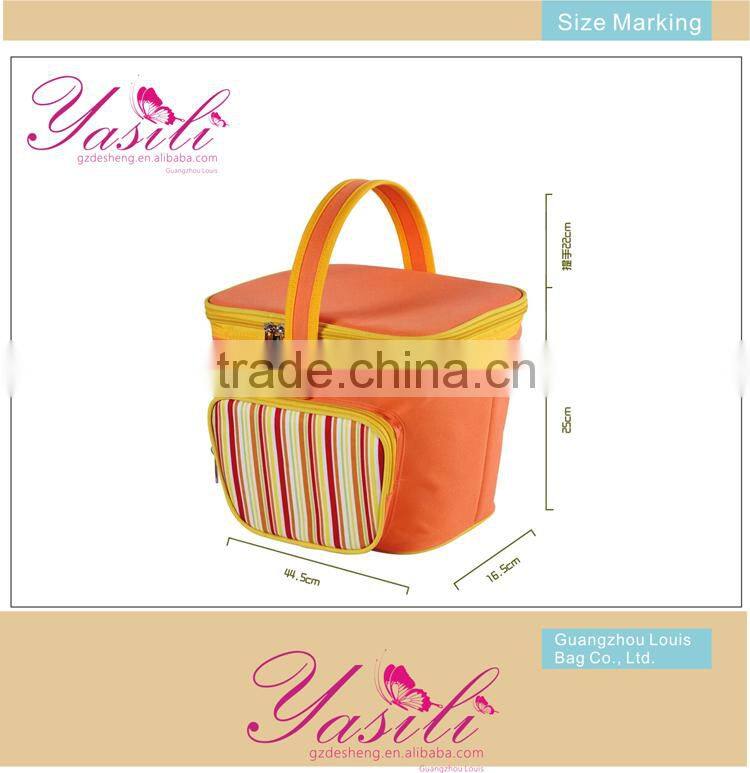 2015 hot new cheap custom insulated lunch cooler bag with zipper