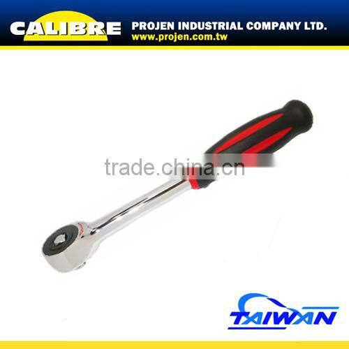 CALIBRE Narrow space use 60 Gear Teeth 3/8" Rotating Ratchet Handle