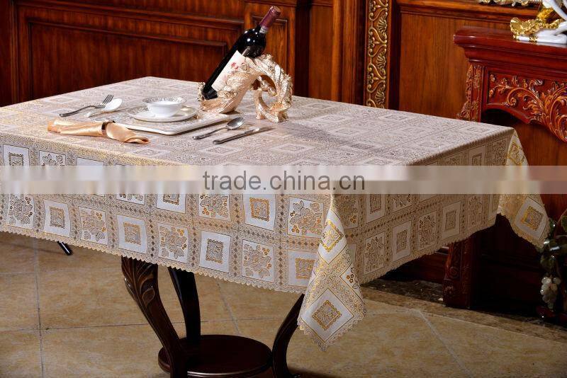 pvc Lace table cloth