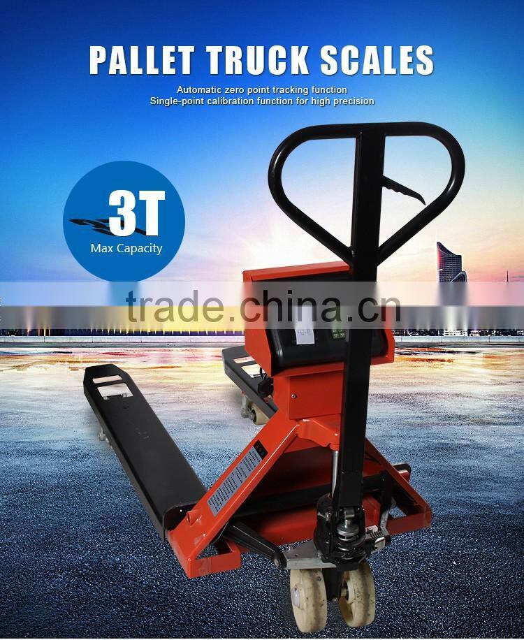 Stainless Steel Electronic Forklift Pallet Truck Scale Weighing