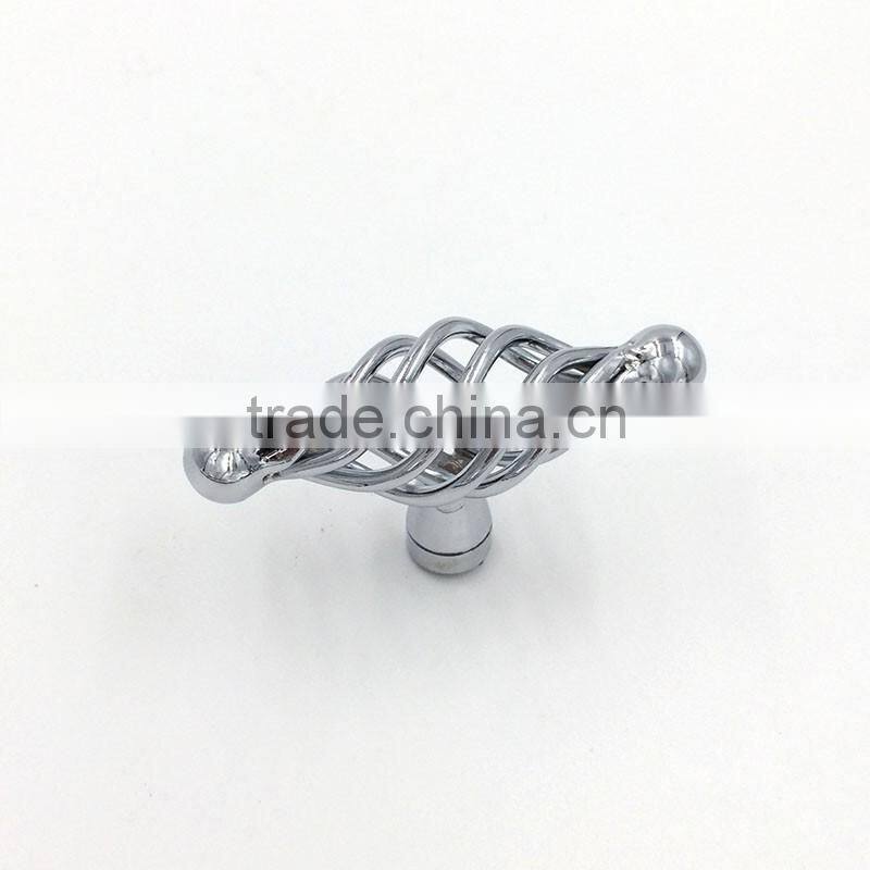 Birdcage pull, galvanized iron wire,furniture pull,drawer knob,PC