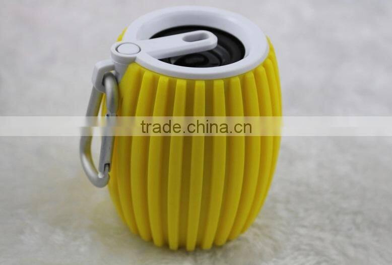 new design mini bluetooth speaker with TF card in grenades shape