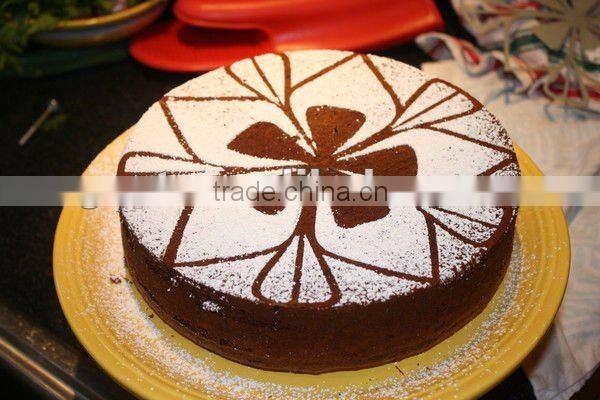 Plastic cake decoration designs cake stencil