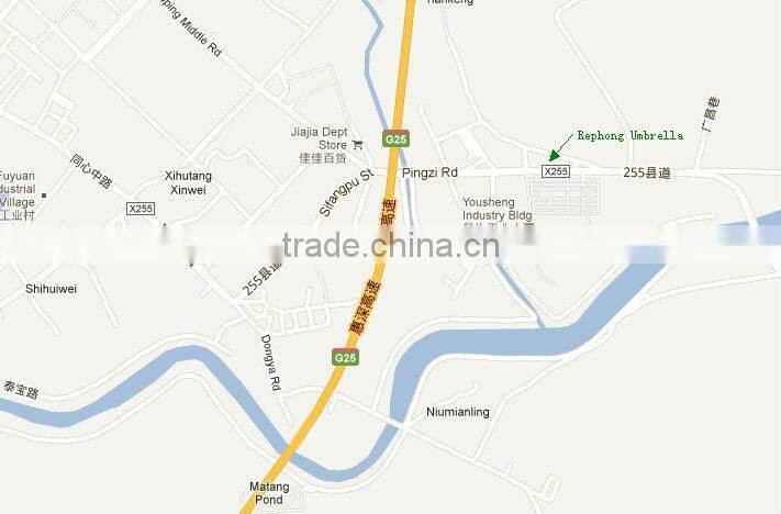 56" arc auto open and close wholesale golf umbrella