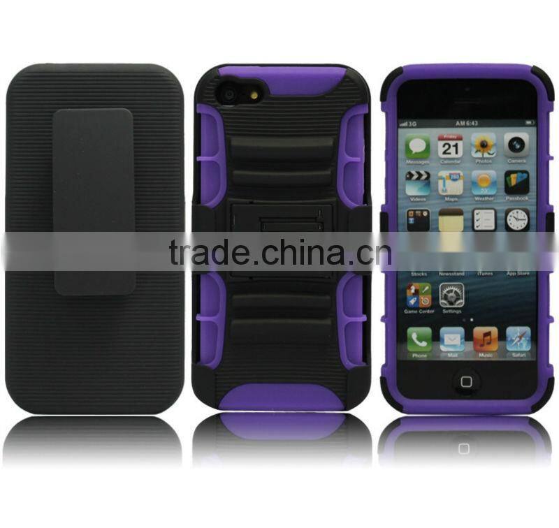New Antishock Belt Clip Holster Case For iPhone 5