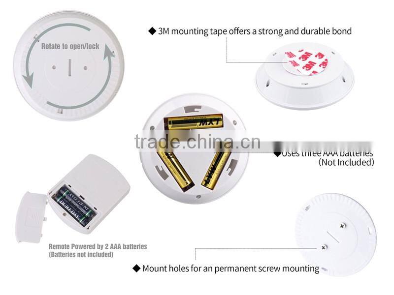 Kitchen Closet Under Cabinet LED Wireless Puck Lighting