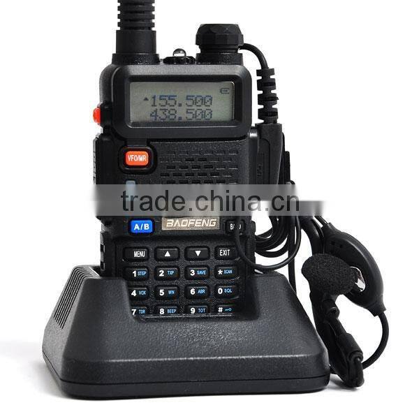 BaoFeng UV-5R 136-174/400-520MHz Dual-Band DTMF CTCSS DCS FM ham 2way radio