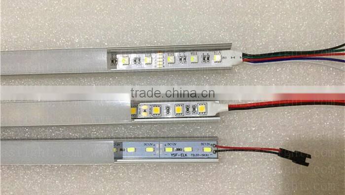 1715 white rgb rgbw led bar Aluminium Housing aluminum led profile