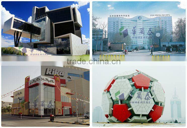 low cost brushed sheets aluminum composite panel material decorative interial ACP