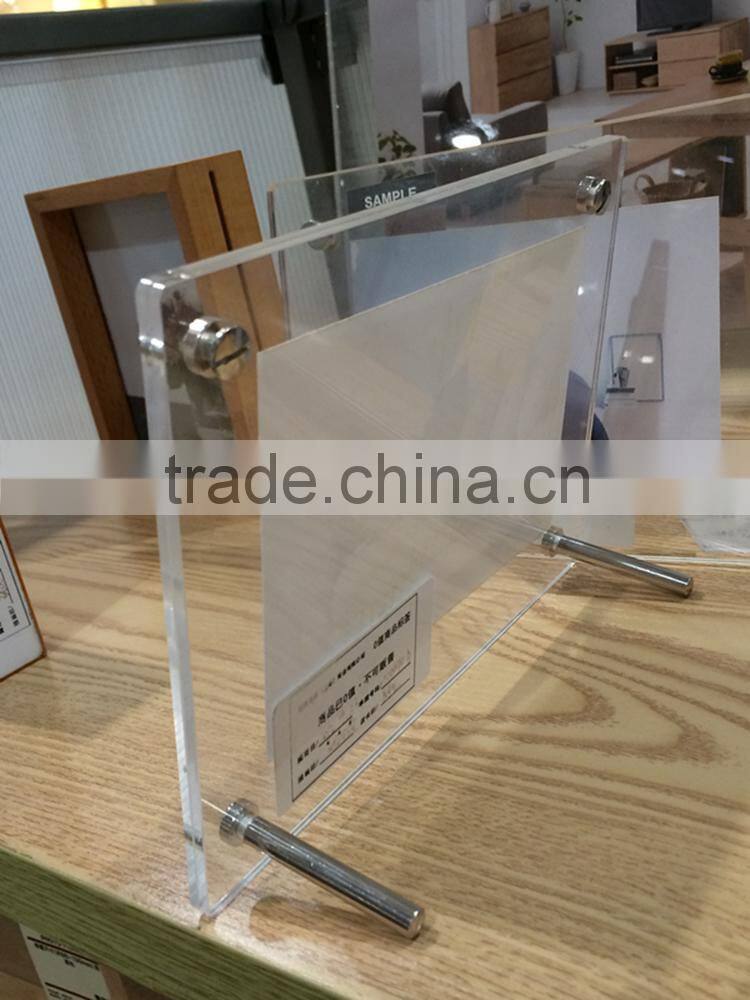 Customized acrylic bar photo frame, picture photo frame, lucite photo frames