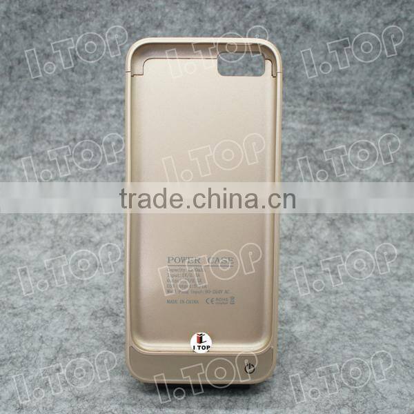 New Arrive Battery Case for iPhone 5/5S/5C Battery Case With Plug