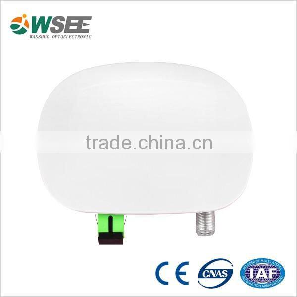 Mini AGC fiber optic node, 1 RF output optic node