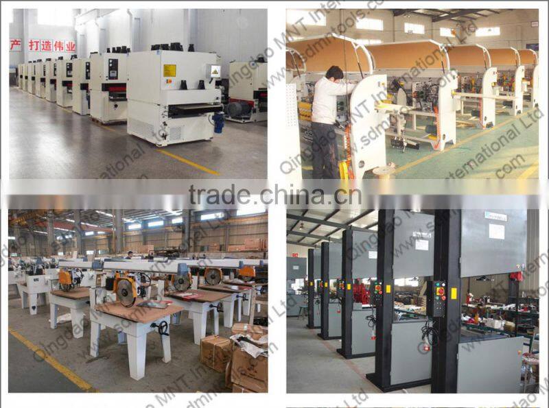 Wood primer sanding machine , wide belt sander