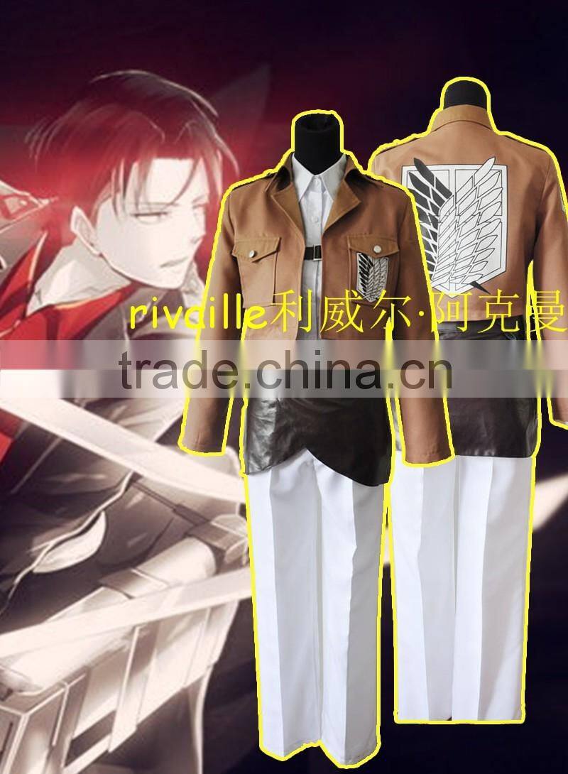 2016 anime cosplay anime school supplies rivaille party costume