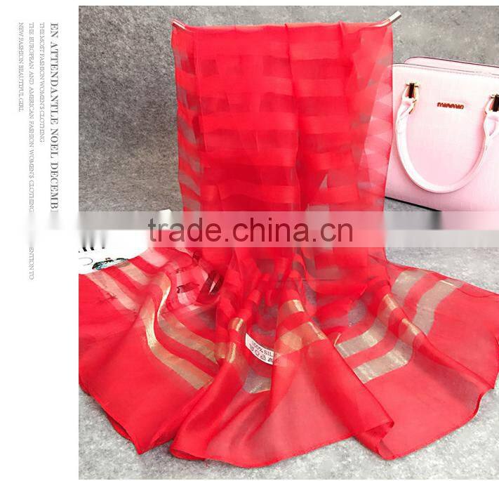 HOT Fashion Style Women Long Soft Silk Chiffon Scarf Wrap Shawl Scarves