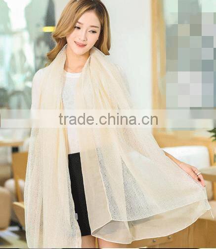 Large Organza chiffon georgette scarf