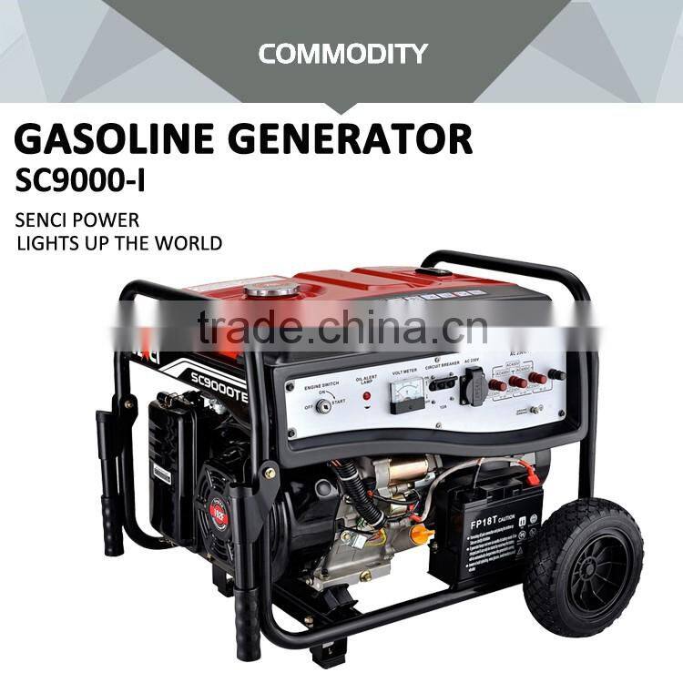 Super quiet silent gasoline generator for home use