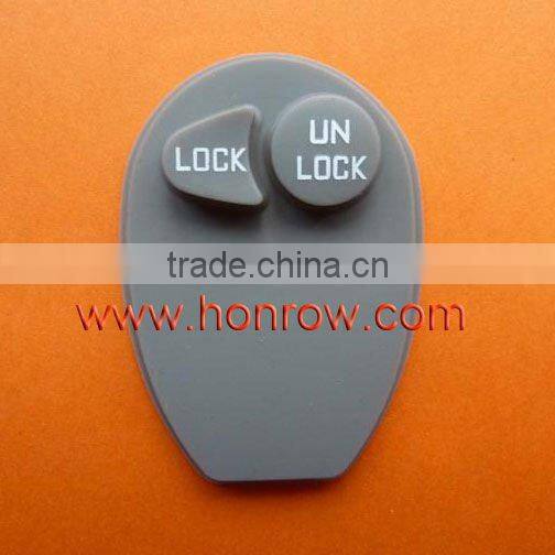 High Quality GM 2 Button Rubber key Pad,GM key pad,key shell