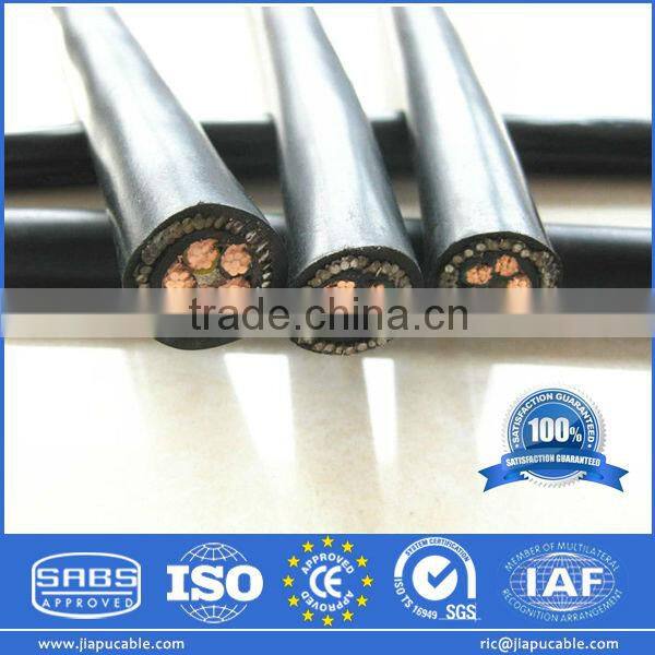 Direct Factory Supply Copper Core PVC Insulated Aerial Concentric Cable
