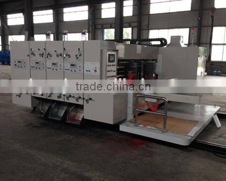 Hot sell carton flexo printing and die cutting machine