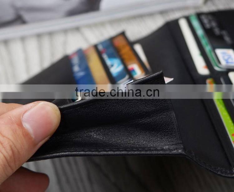 2016 lastest long size branded name card holder