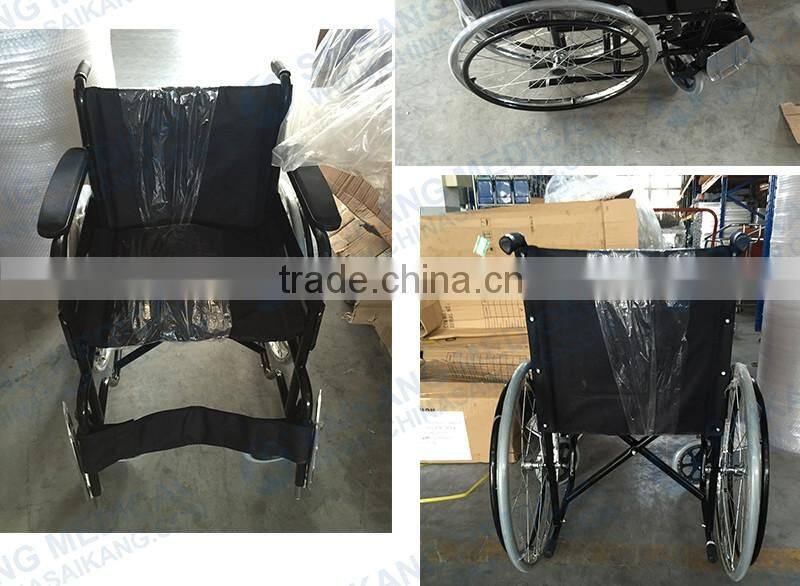 SKE104-1 Steel wheelchair