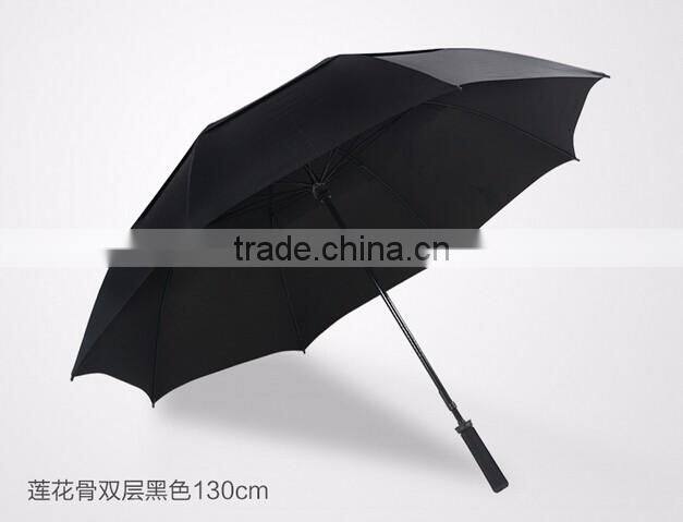 30 inch manual nylon 68-inch over size golf double layer umbrella