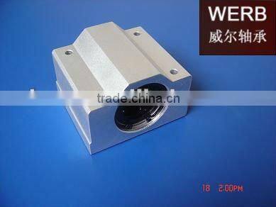 metric open linear ball bearing pillow block