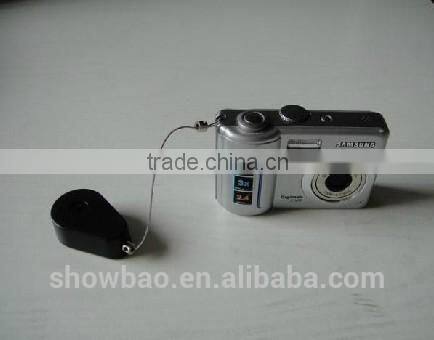 Anti-theft pull box / cable retractor / recoiler / security tether