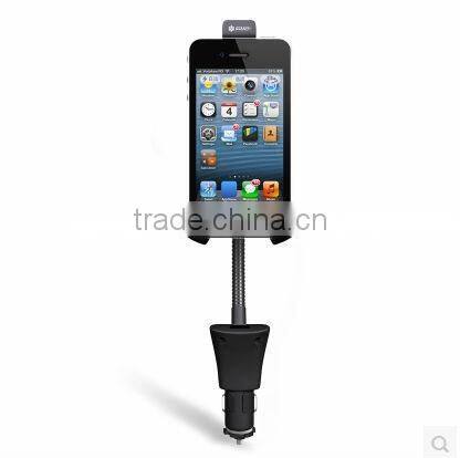 Universal goose neck car charger and moblie phone holder for iphone 5S