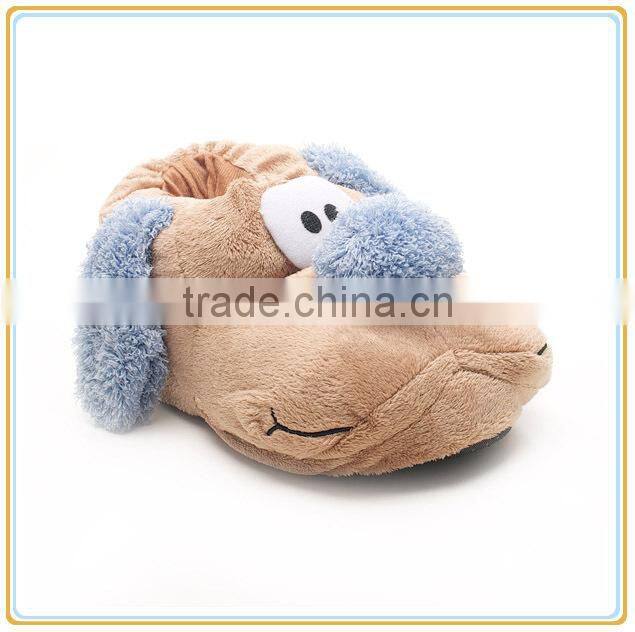 2015 children animal plush cotton shoes slip-on unisex indoor shoes