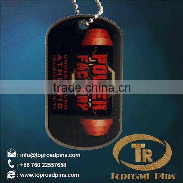 optional process product Fashion Dog Tag ID card