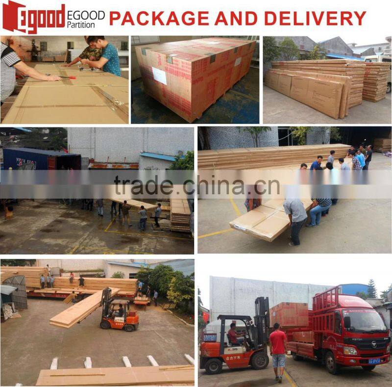 soundproof foldable room divider for dance studio