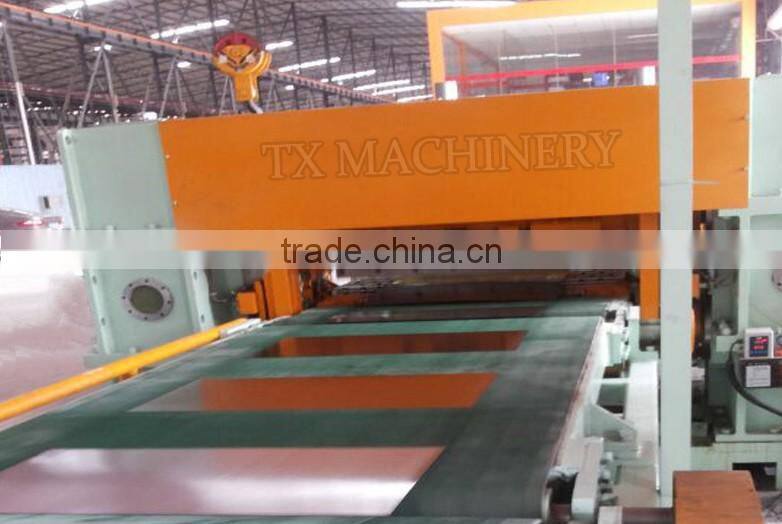 TX1600 High speed steel coil/Stainless Steel sheet metal shearing machine