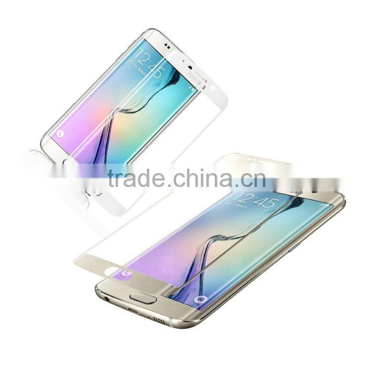 New arrival !! Samsung s6 edge plus use 3D Full Cover membrane tempered glass screen protector